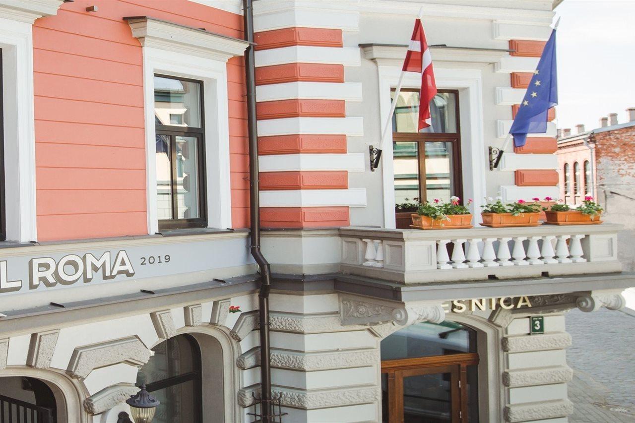 Art Hotel Roma Liepāja Exterior foto